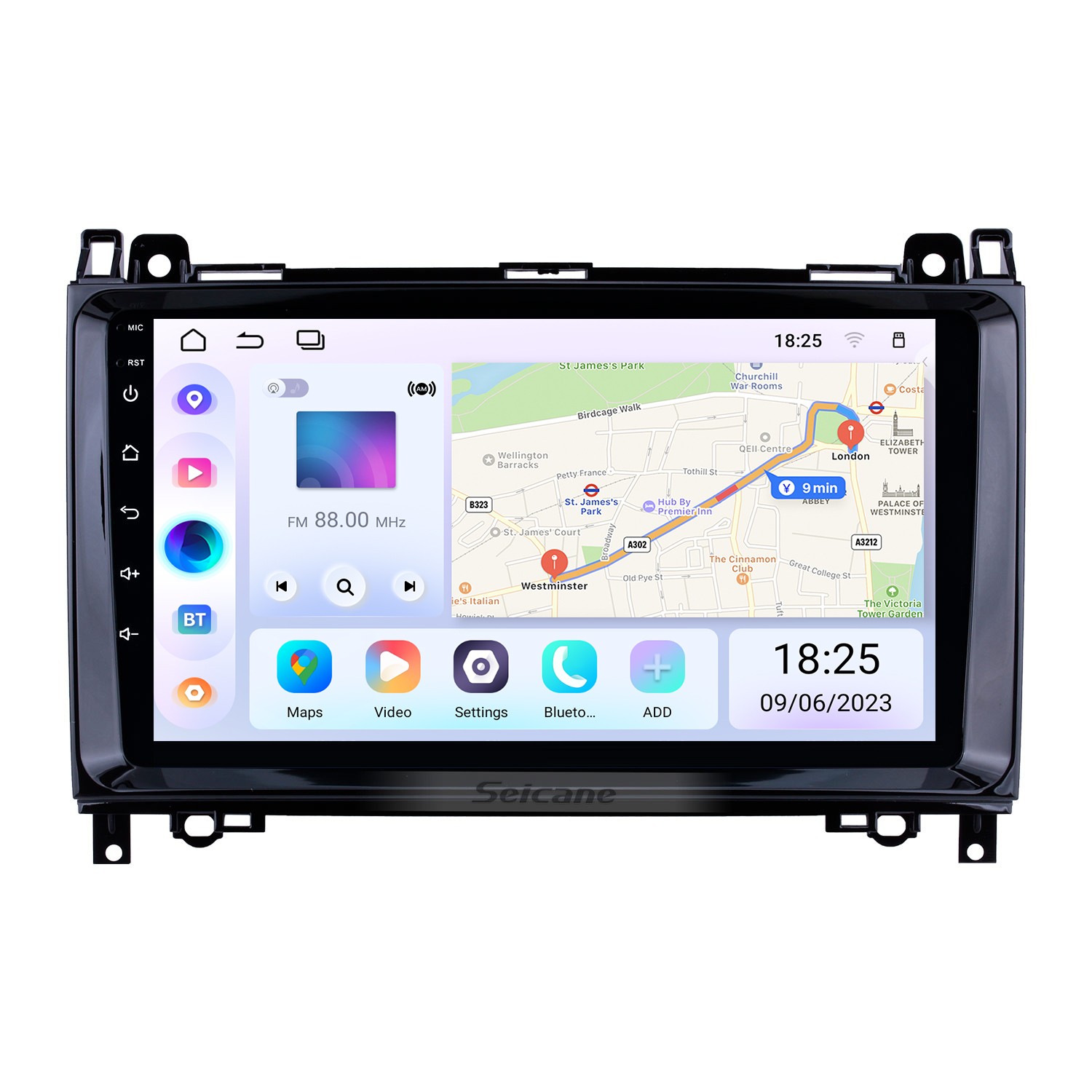 9 inch Android 13.0 GPS Navigation Radio for 2000-2015 VW Volkswagen  Crafter Mercedes Benz Viano / Vito /B Class W245 /Sprinter /A Class W169  with