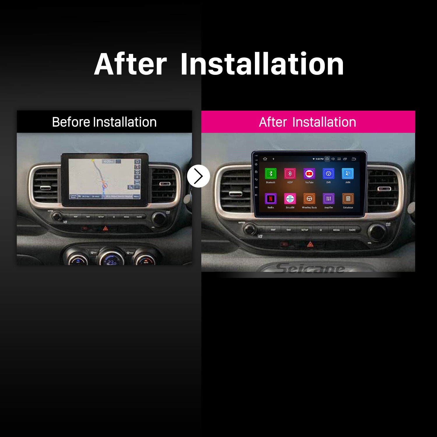 OEM 9 inch Android 10.0 for Hyundai VENUE RHD 2019 Radio