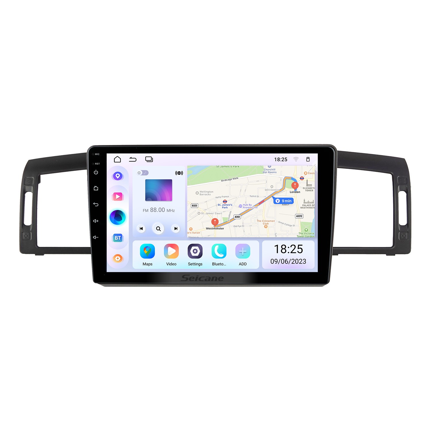 For 2007-2009 INFINITI M35 2005-2007 NISSAN FUGA Radio Android 12.0 HD  Touchscreen 9 inch GPS Navigation System with Bluetooth support Carplay DVR