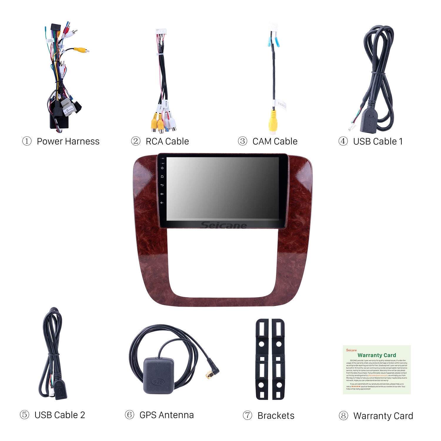 Android 13.0 9 inch GPS Navigation Radio for 20072012 GMC Yukon/Acadia
