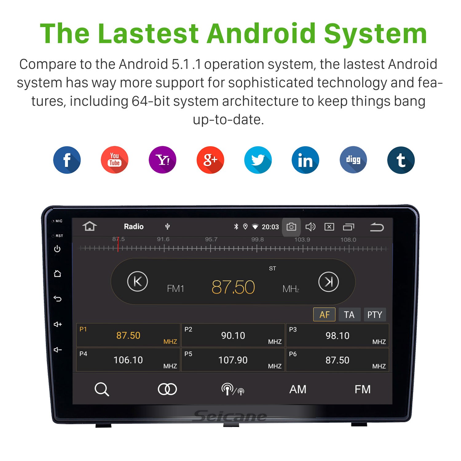 OEM 9 inch Android 10.0 for Hyundai VENUE RHD 2019 Radio
