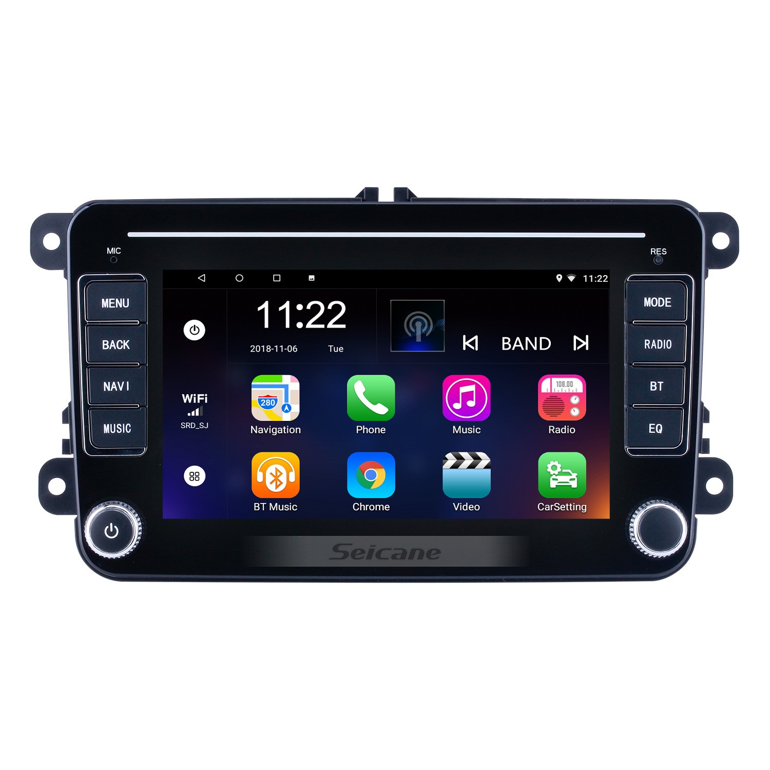 Autoradio & Navigation für VW Seat & Skoda 7″, Android, DAB+