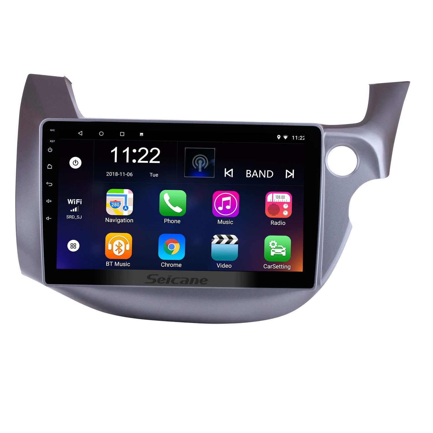 Android 13.0 2007-2013 HONDA FIT JAZZ 10.1 inch Radio GPS 