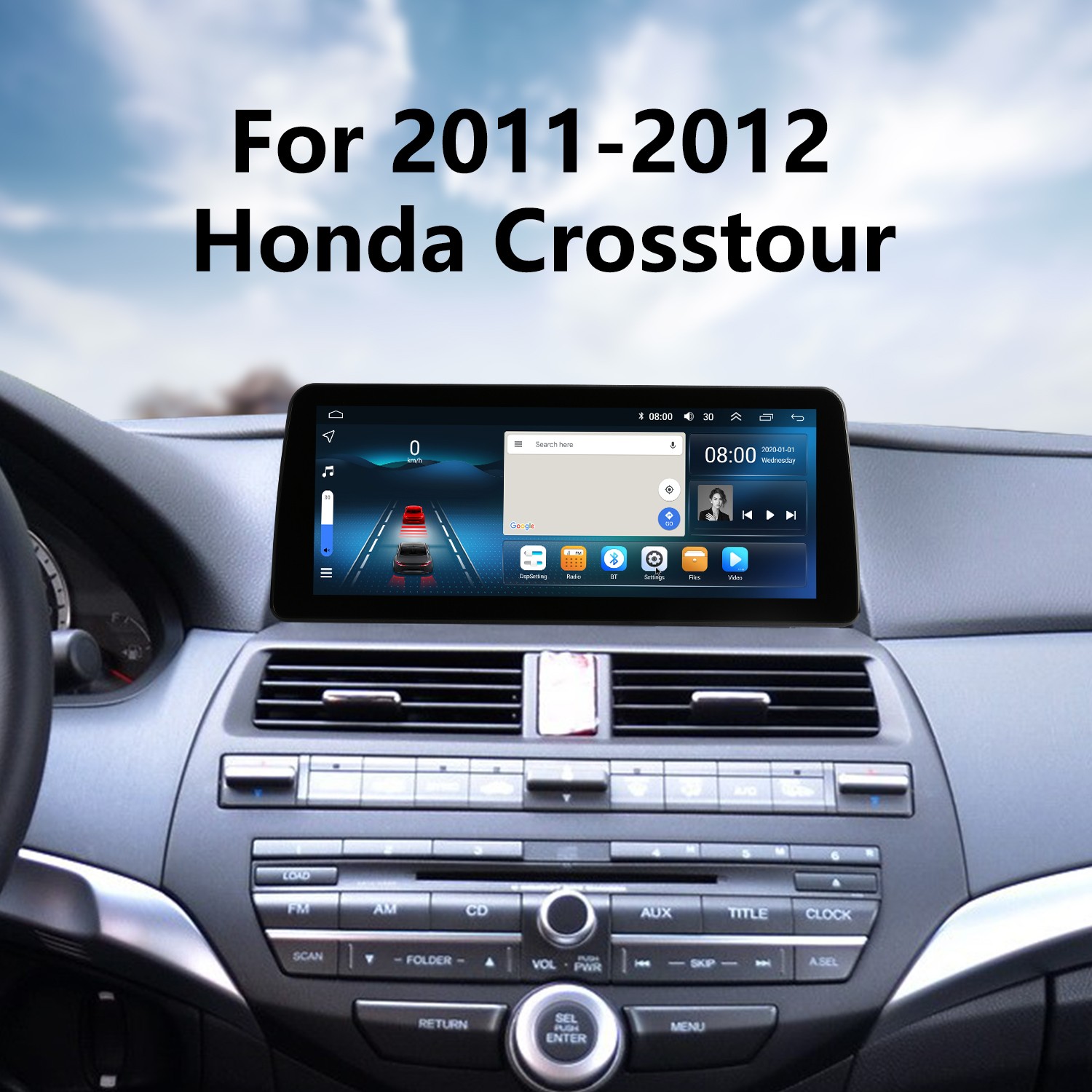 2012 honda crosstour bluetooth clearance music
