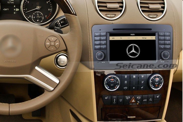Car Dvd Player For Benz Gl Class With Gps Radio Tv Bluetooth