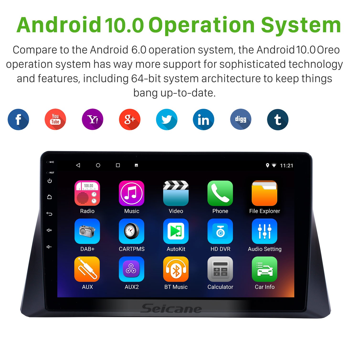 10 1 Inch 2008 2009 2010 2011 2012 Honda Accord 8 Android