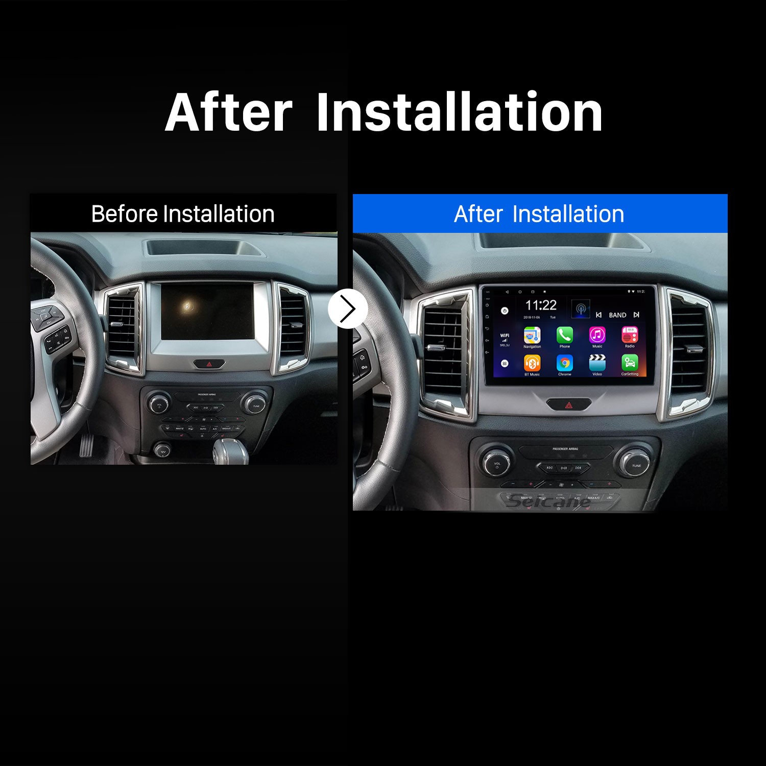 9 inch Android 10.0 For 2018 Ford RANGER Radio GPS Navigation System