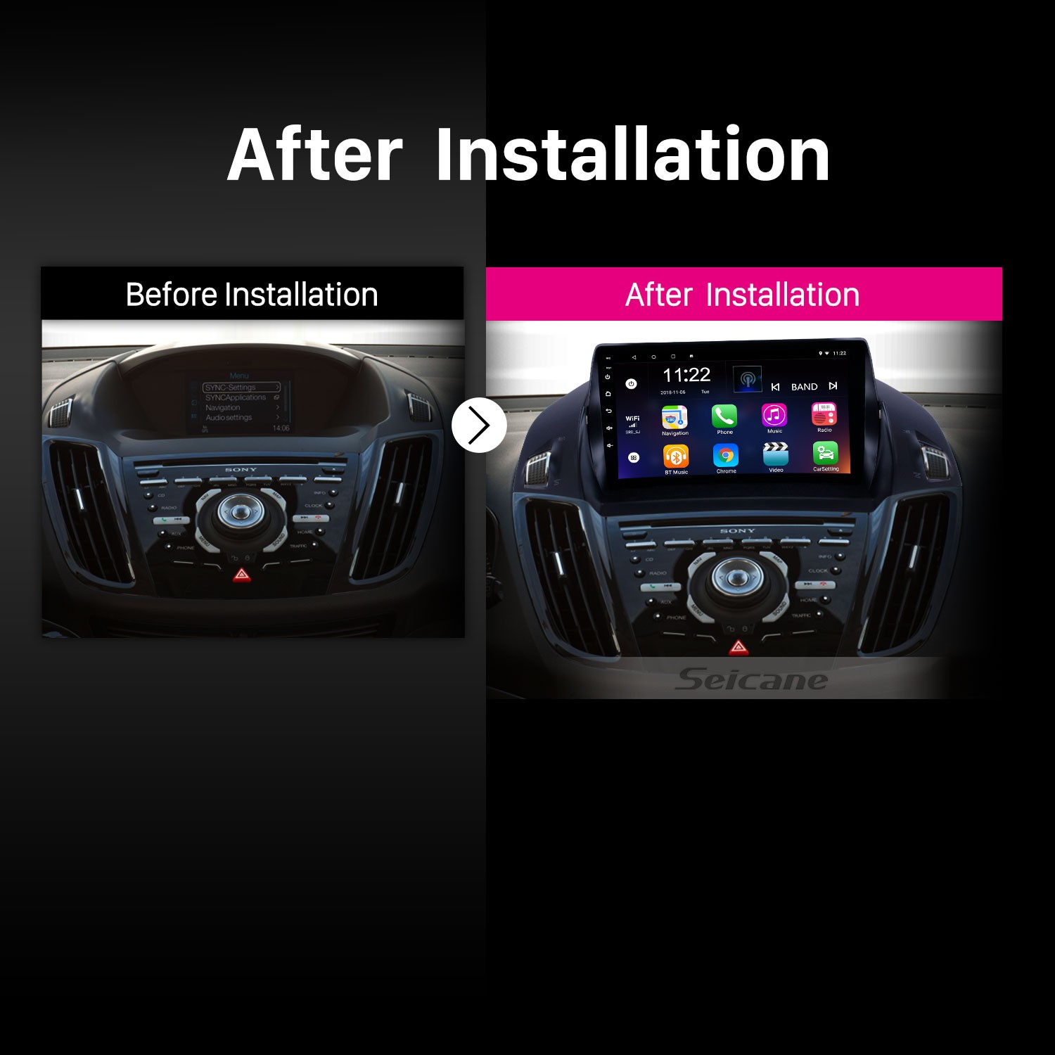 Android 10.0 9 inch HD Touchscreen GPS Navigation Radio for 20132016