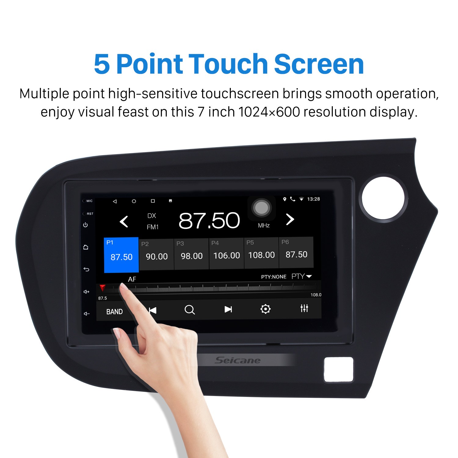 20092016 Honda Insight RHD 7 inch Android 10.0 Car Radio GPS