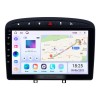 Aftermarket 9 inch Android 14.0 car stereo for 2010-2016 PEUGEOT 408 with GPS Navigation Bluetooth Car stereo Head Unit Touch Screen Mirror Link OBD2  WiFi Video USB SD