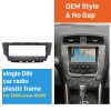 Top Quality 1 Din 2006 Lexus IS300 Car Radio Fascia Dash CD Trim Installation Kit Panel Adaptor DVD Frame 