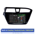 9 inch HD Touchscreen Android 10.0 GPS Navigation System Bluetooth WIFI For 2014 2015 Hyundai I20 Support USB Rear View Camera DVR OBD II 1080P Video TPMS