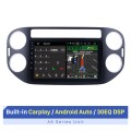 9 inch Android 10.0 In Dash Bluetooth GPS System for 2010 2011 2012 2013 2014 2015 VW Volkswagen Tiguan with 3G WiFi Radio RDS OBD2 Rearview Camera AUX
