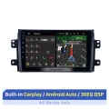 Android 10.0 HD Touch Screen Car Radio stereo for 2007-2015 Suzuki SX4 Fiat Sedici GPS Navigation system Bluetooth DVD Player Music USB WIFI DVR OBD2 1080P