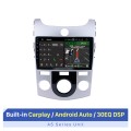 9 inch HD Touchscreen Android 10.0 Radio GPS Navi for 2008-2012 KIA Forte(MT) with Bluetooth Music WIFI USB 1080P Video Mirror Link