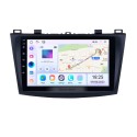 9 inch Touch Screen Android 13.0 Car Radio for 2009 2010 2011 2012 MAZDA 3 with GPS Sat Nav Bluetooth WIFI USB OBD2 Rearview Camera Mirror Link 1080P