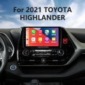 10.1 inch Android 14.0 for  2021 TOYOTA HIGHLANDER GPS Navigation Radio with Bluetooth HD Touchscreen WIFI support TPMS DVR Carplay Rearview camera DAB+