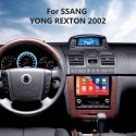 For SSANG YONG REXTON 2002 Radio Android 14.0 HD Touchscreen 9 inch GPS Navigation System with WIFI Bluetooth support Carplay DVR