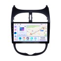 HD Touchscreen 9 inch Android 14.0 GPS Navigation Radio for 2000-2016 Peugeot 206 with Bluetooth AUX WIFI support Carplay TPMS DAB+