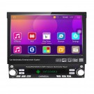 7 inch Android 10.0 Universal One DIN Car Radio GPS Navigation Multimedia Player with Bluetooth WIFI Music Support Mirror Link SWC DVR 1080P Video