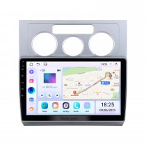 10.1 inch Android 14.0 For 2004-2008 Volkswagen Touran Manual A/C Radio with Bluetooth HD Touchscreen GPS Navigation System support Carplay DAB+