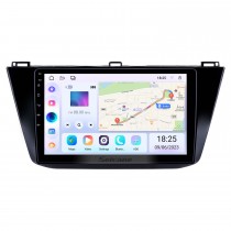 10.1 inch Android 13.0 GPS Navigation Radio for 2016-2018 VW Volkswagen Tiguan with HD Touchscreen Bluetooth USB support Carplay TPMS