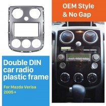 Superior 2Din 2005+ Mazda Verisa Car Radio Fascia Dash DVD Player Installation Frame Panel kit Dash Mount Adaptor