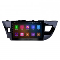 OEM 10.1 inch Android 13.0 HD Touchscreen Bluetooth Radio for Toyota Corolla 11 2012 E170 E180 with GPS Navigation USB FM auto stereo Wifi AUX support DVR TPMS Backup Camera OBD2 SWC