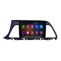 All in one 9 Inch Aftermarket GPS Navigation Head unit For 2015 2016 2017 Hyundai Sonata 9 Android 13.0 Radio HD Touch Screen Steering Wheel Control TV tuner Bluetooth Music DVD Player Backup Camera 4G WiFi 