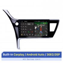 10.1 inch Android 10.0 For Toyota Corolla Altis 11 Auris E170 E180 2017 2018 2019 HD Touchscreen GPS Navigation Multimedia Radio Bluetooth FM Music Wifi SWC RCA support Rearview Camera DVR 1080P Video DVD Player