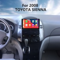 9 inch 2004-2010 Toyota Sienna Android 14.0 GPS Navigation Radio Bluetooth Music HD Touchscreen support Digital TV Carplay Steering Wheel Control