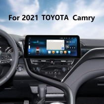 Carplay Android 12.0 12.3 inch HD Touchscreen GPS Navigation Radio for 2021 TOYOTA Camry with Bluetooth support Rearview Camera