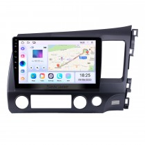 10.1 inch Android 13.0 2006-2011 HONDA CIVIC HD Touchscreen Radio GPS Navigation system WIFI USB Bluetooth Music 1080P OBDII DVR Mirror Link