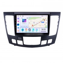 For 2009 Hyundai Sonata Auto A/C Radio 9 inch Android 14.0 HD Touchscreen GPS Navigation System with Bluetooth support Carplay OBD2