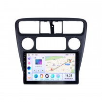 Android 14.0 HD Touchscreen 9 inch For Honda Six Accord 2001 Radio GPS Navigation System with Bluetooth support Carplay Rear camera
