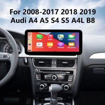 HD Touchscreen 12.3 inch Android 11.0 GPS Navigation Radio for 2008-2017 2018 2019 Audi A4 A5 S4 S5 A4L B8 with Bluetooth AUX support DVR Carplay OBD Steering Wheel Control