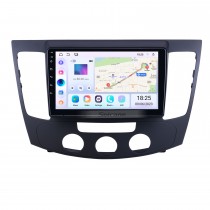 Android 13.0 9 inch for 2009 Hyundai Sonata Manual A/C Radio HD Touchscreen GPS Navigation System with Bluetooth support Carplay Rear camera