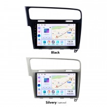 10.1 inch 1024*600 HD Touch Screen Android 14.0 Radio for 2013 2014 2015 VW Volkswagen Golf 7 LHD GPS Navigation system with  WIFI Bluetooth Music USB Mirror Link RearView Camera 1080P Video OBD2