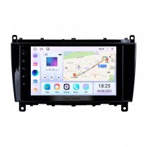 8 inch Android 14.0 for Mercedes Benz 2006-2012 CLK W209 / 2004-2008 CLS W219 Radio GPS Navigation System With HD Touchscreen WIFI Bluetooth support Carplay OBD2