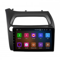 9 Inch HD Touchscreen for 2005 Honda Civic Europea LHD Autoradio Car Radio Stereo Player Car Stereo System Support 2.5D Curved Touch Screen