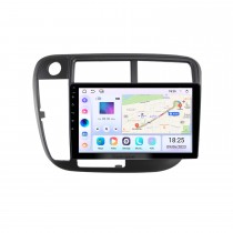 9 inch Android 14.0 for 1996-2001 HONDA CIVIC LHD MANUAL AC AMERICAN Stereo GPS navigation system with Bluetooth Touch Screen support Rearview Camera