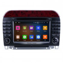 HD Touchscreen 7 inch Android 12.0 Radio for 1998-2005 Mercedes Benz S Class W220/S280/S320/S320 CDI/S400 CDI/S350/S430/S500/S600/S55 AMG/S63 AMG/S65 AMG with GPS Navigation Carplay Bluetooth support Digital TV