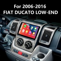 Android 13.0 For 2006-2016 FIAT DUCATO LOW-END Radio 9 inch GPS Navigation System with Bluetooth HD Touchscreen Carplay support SWC