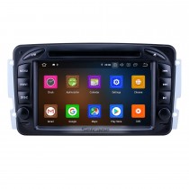 7 inch Android 12.0 GPS Navigation Radio for 1998-2006 Mercedes Benz CLK-Class W209/G-Class W463 with HD Touchscreen Carplay Bluetooth support DAB+ DVR