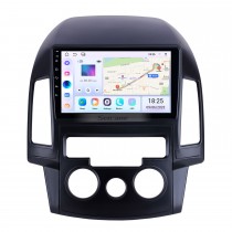 For 2008 2009 2010 2011 Hyundai i30 LHD Manual A/C Radio 9 inch Android 14.0 HD Touchscreen GPS Navigation System with Bluetooth support Carplay