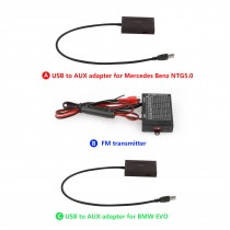 Audio adapter/converter for car radio