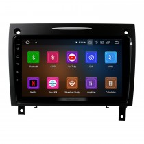 Android 13.0 9 inch for 2000 2001 2002-2011 Mercedes SLK Class R171 SLK200 SLK280 SLK300 SLK350 SLK55 Radio GPS Navigation with HD Touchscreen Bluetooth USB Carplay support 1080P Video