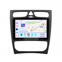 In dash Radio BENZ C CLASS (W203) 2002-2004 2005 BENZ CLK-CLASS (W209) 2002-2006 Android 14.0 GPS Navigation Bluetooth WIFI 1080P USB Audio system Support Backup Camera DVR OBD2 TPMS