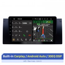 9 inch HD Touchscreen for 1995-2003 BMW 5 Series E39 X5 E53 Autoradio Car Stereo with Bluetooth Car Audio with GPS Support Carplay