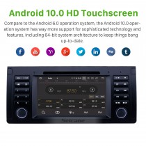 7 inch Android 11.0 Radio for 1996-2003 BMW X5 E53 Bluetooth Wifi HD Touchscreen GPS Navigation Carplay USB support TPMS Mirror Link